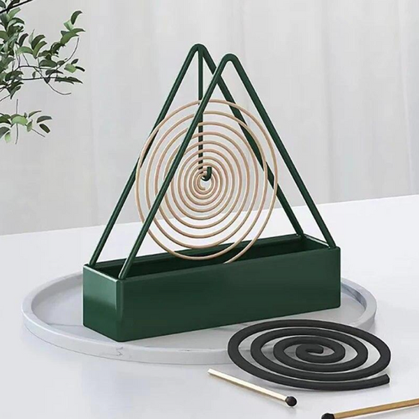 Mosquito Coil Holder, Iron Mosquito Coil Holder (Triangular)