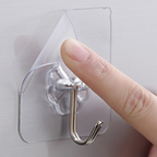 Adhesive Suction Cup Hooks stick hook Heavy Duty Sticky Wall & Ceiling & Door (Pack of 10)