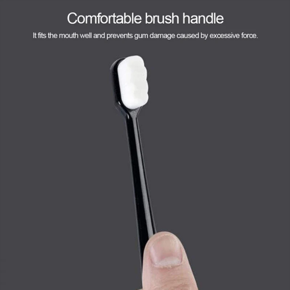 Soft Nano Manual Toothbrush, Extra Soft Bristles Toothbrush , Ultra-fine Soft Bristle Toothbrush