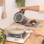 Oil Filter Pot Oil Strainer Pot, Stainless Steel Oil Pot Fat Storage With Lid