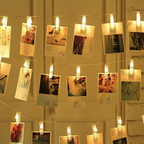 LED Photo Clip String Lights Fairy Bedroom Home Decoration