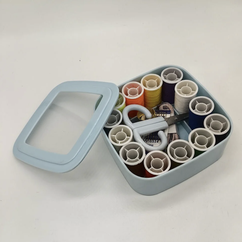 Portable square shape sewing kit| HeartStitch Kit | SquareSew Kit