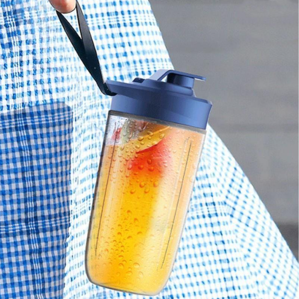 Portable Smoothie Blender Bottle – USB Rechargeable | 2-in-1 Juicer & Bottle