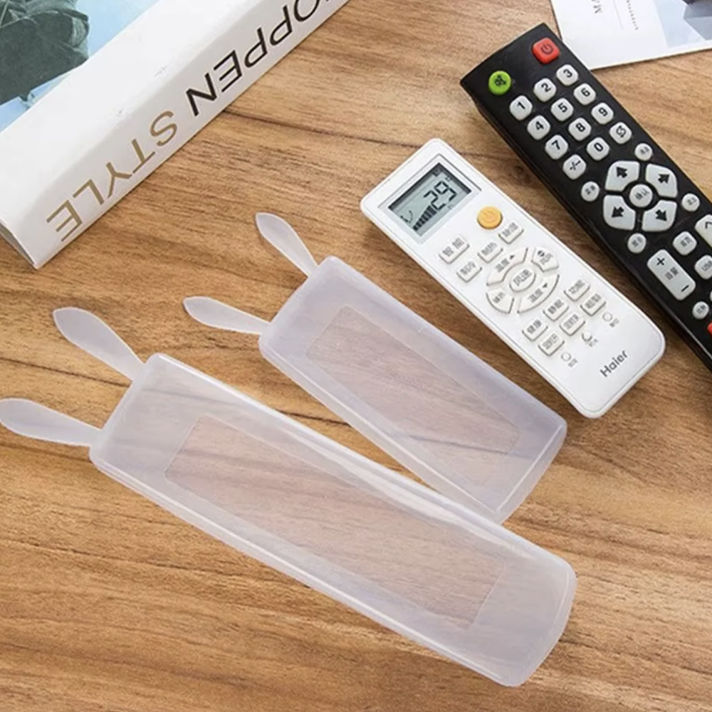 Silicone Remote Cover TV Remote Protector Remote Pouch Rabbit Ear Silicone Remote Protector