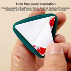 Adhesive Towel Plug Holder Wall Mounted Bathroom Towel Plug Holder