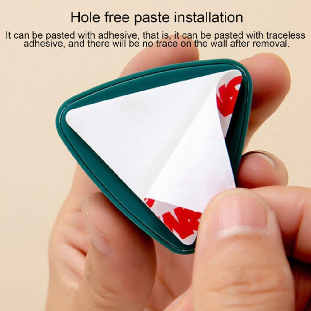 Adhesive Towel Plug Holder Wall Mounted Bathroom Towel Plug Holder