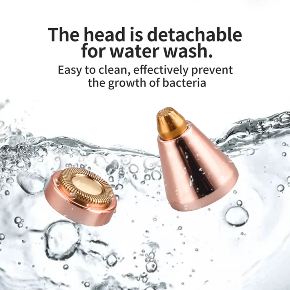 Rechargeable 2 in 1 Flawless Hair Trimmer