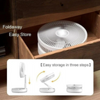 Rechargeable Pedestal Extendable Fan