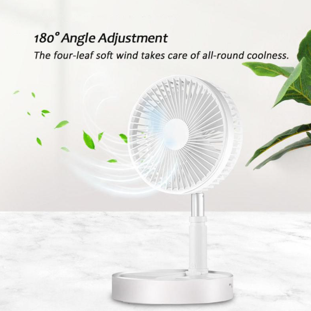 Rechargeable Pedestal Extendable Fan