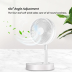 Rechargeable Pedestal Extendable Fan
