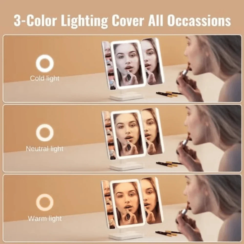 Rechargeable Vanity Light Mirror