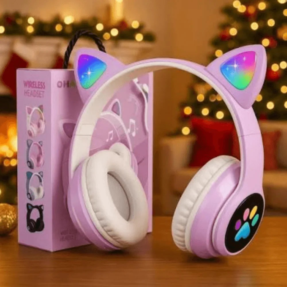 RGB Cat Ear Headphones