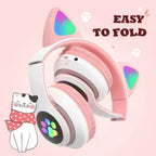 RGB Cat Ear Headphones