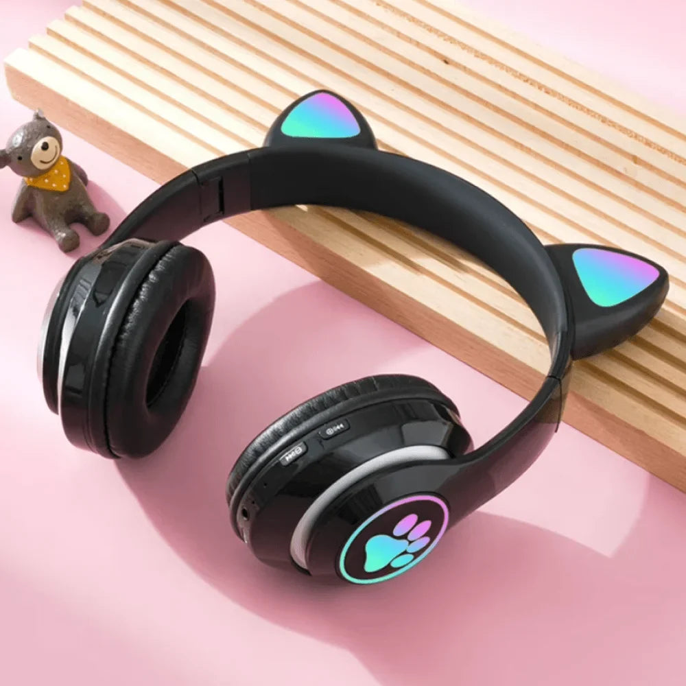 RGB Cat Ear Headphones