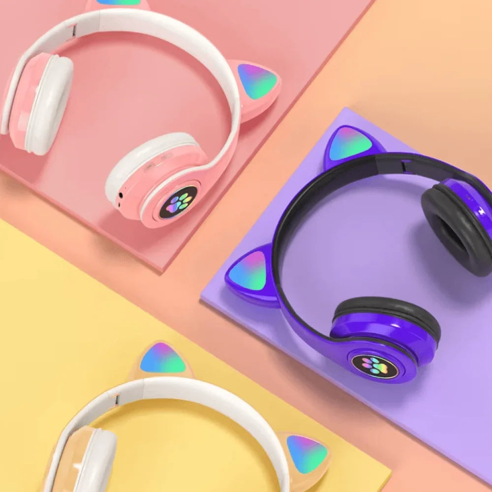 RGB Cat Ear Headphones