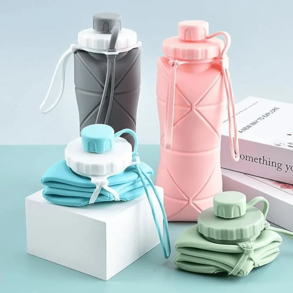 Foldable Silicone Water Bottle