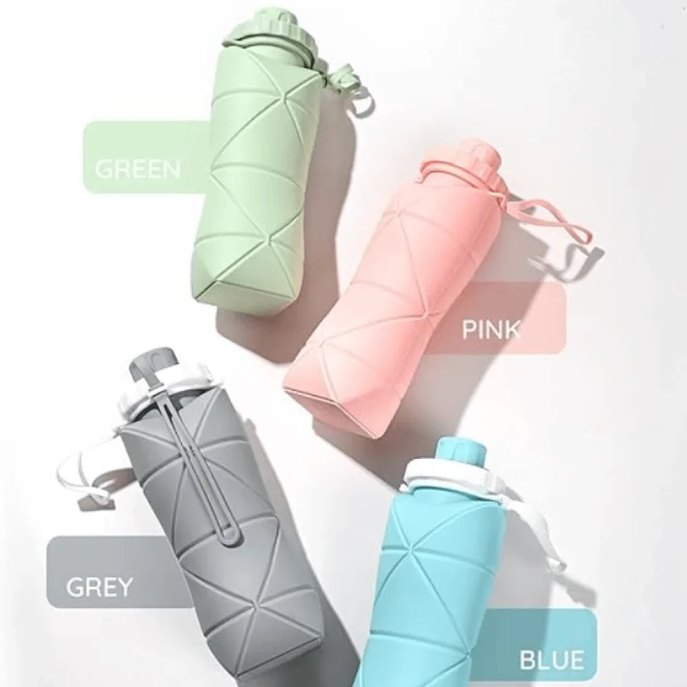 Foldable Silicone Water Bottle