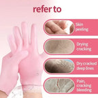 Silicone Hand Moisturising Gloves