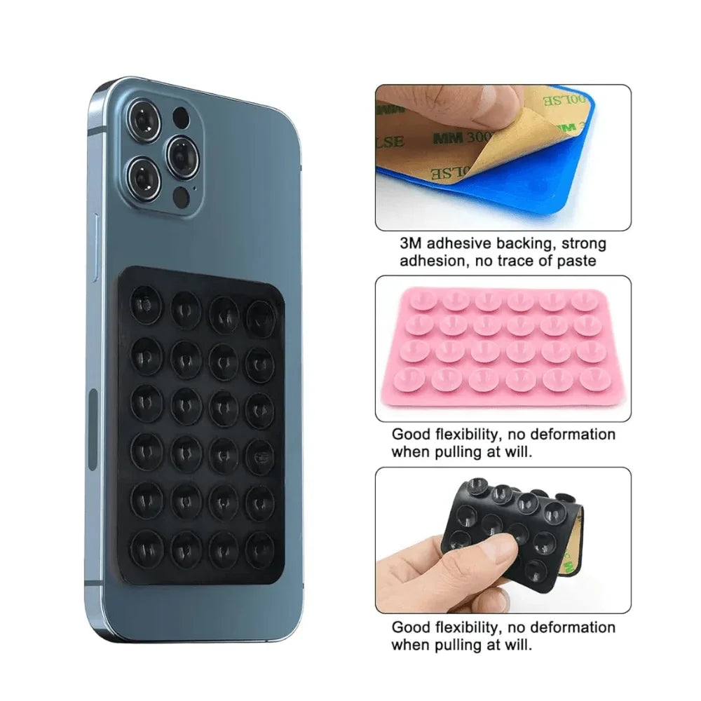 Silicone Suction Mobile Back Sticker Holder