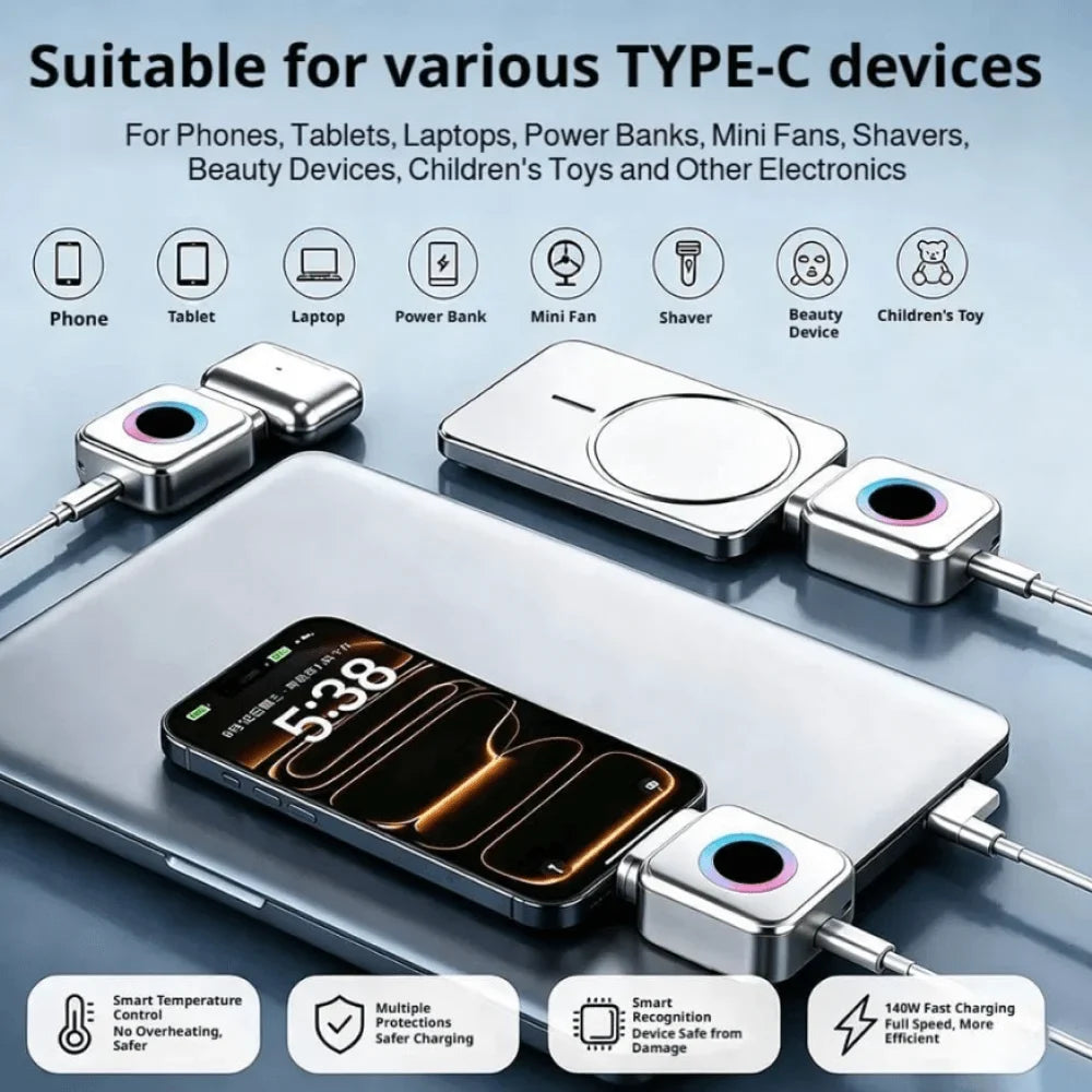 Magnetic Smart Eject Charger Adapter