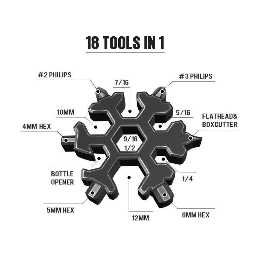 Snowflake Wrench Tool