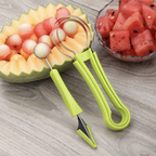 4 In 1 Melon Baller Scoop Stainless Steel Watermelon Fruit Cutter
