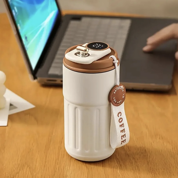 Coffee cup hot and cold Stainless steel Intelligent temperature Coffee Mug