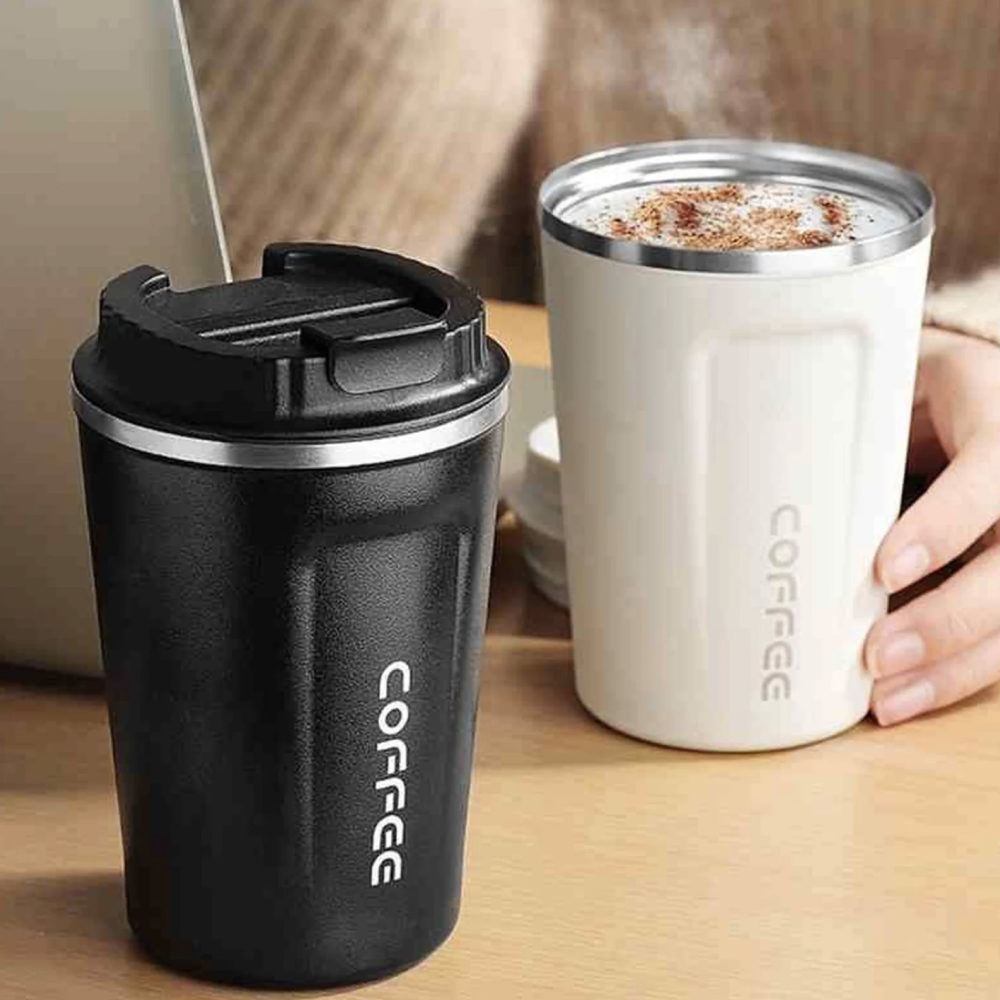 Coffee cup hot and cold Stainless steel 510 Ml temperature Coffee cup
