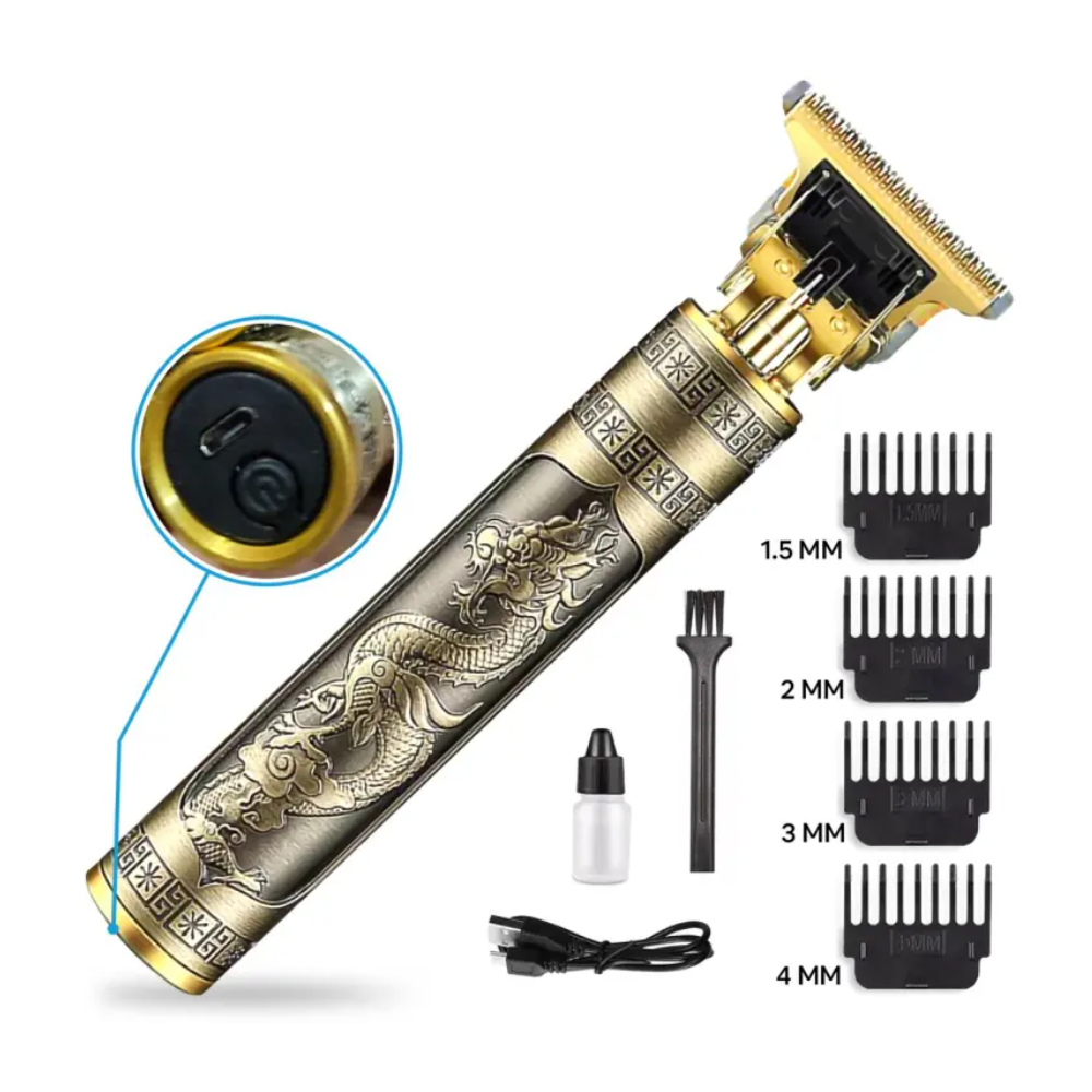 Professional Hair Trimmers, RECHARGEABLE Electric Hair CLIPPER T9 Trimmer for Men Shaving