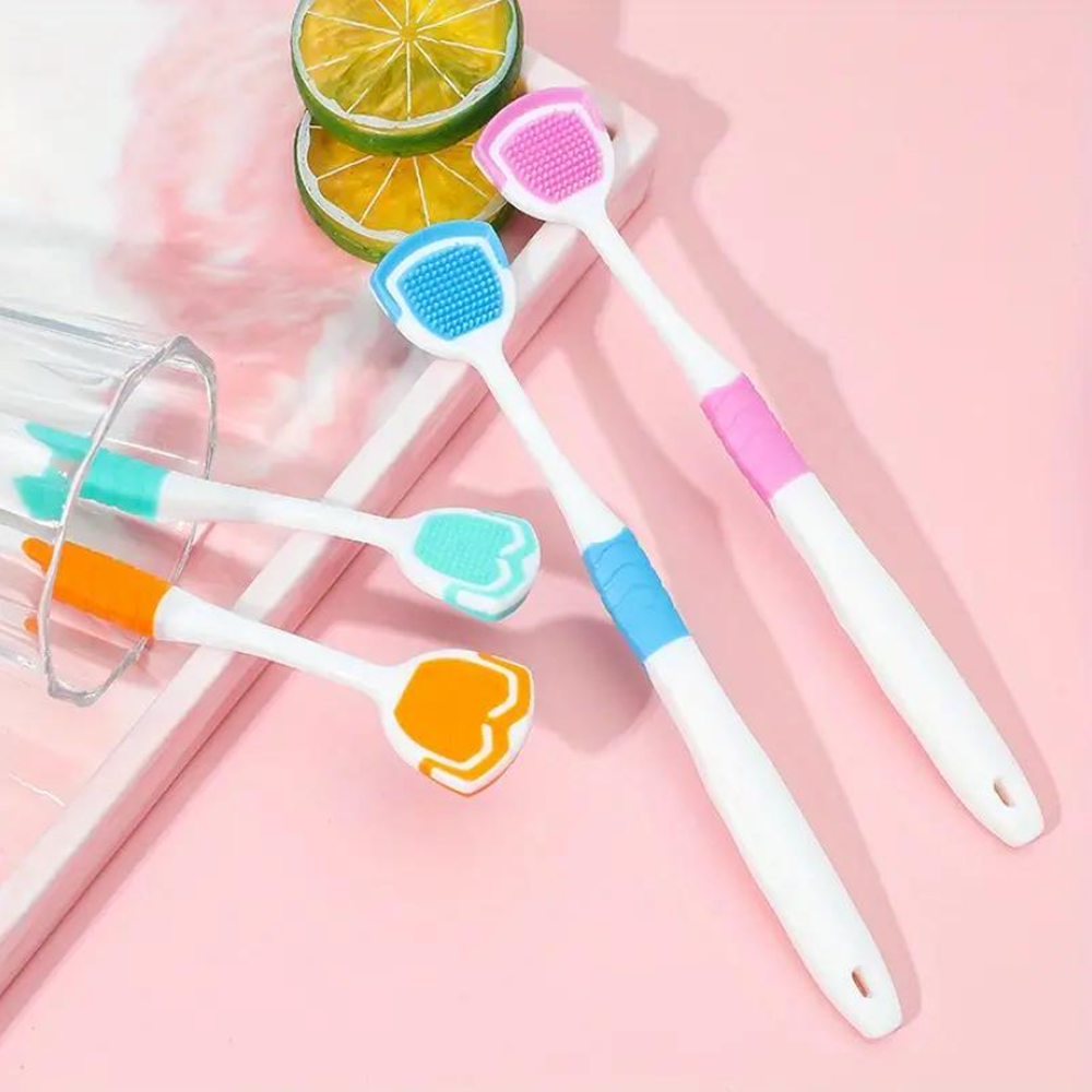 Tongue Scraper Tongue Cleaner Antibacterial | Zaban Cleaner Toothbrush | Oral Mouth Cleaning Brush Oral Fresher