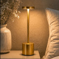 Classic Metal Touch Sensor LED Table Lamp Rechargeable Desk Lamp