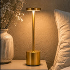 Classic Metal Touch Sensor LED Table Lamp Rechargeable Desk Lamp