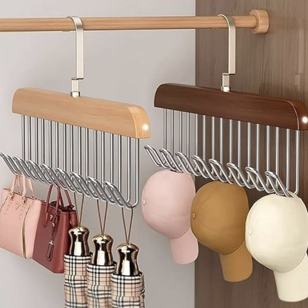 Wooden Steel Cloth Hanger