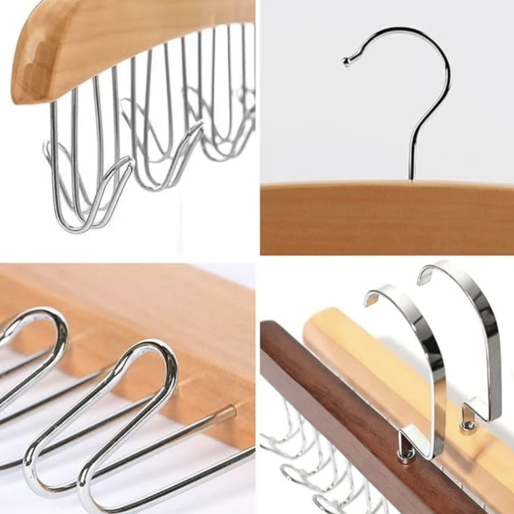 Wooden Steel Cloth Hanger