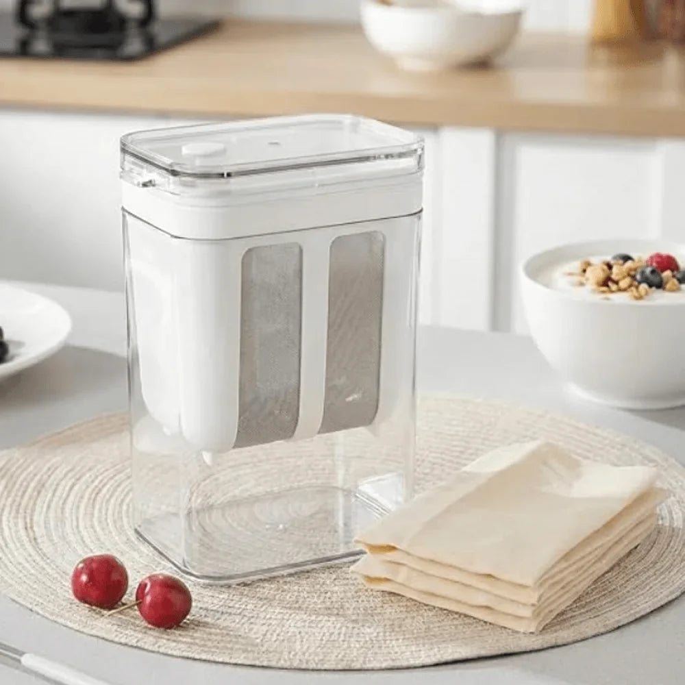Yogurt Filter Strainer With Stainless Steel Mesh